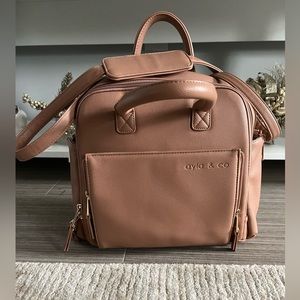 Ayla and co mini diaper bag
